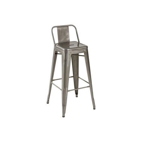Tabouret Métal Avec Dossier FACTORY