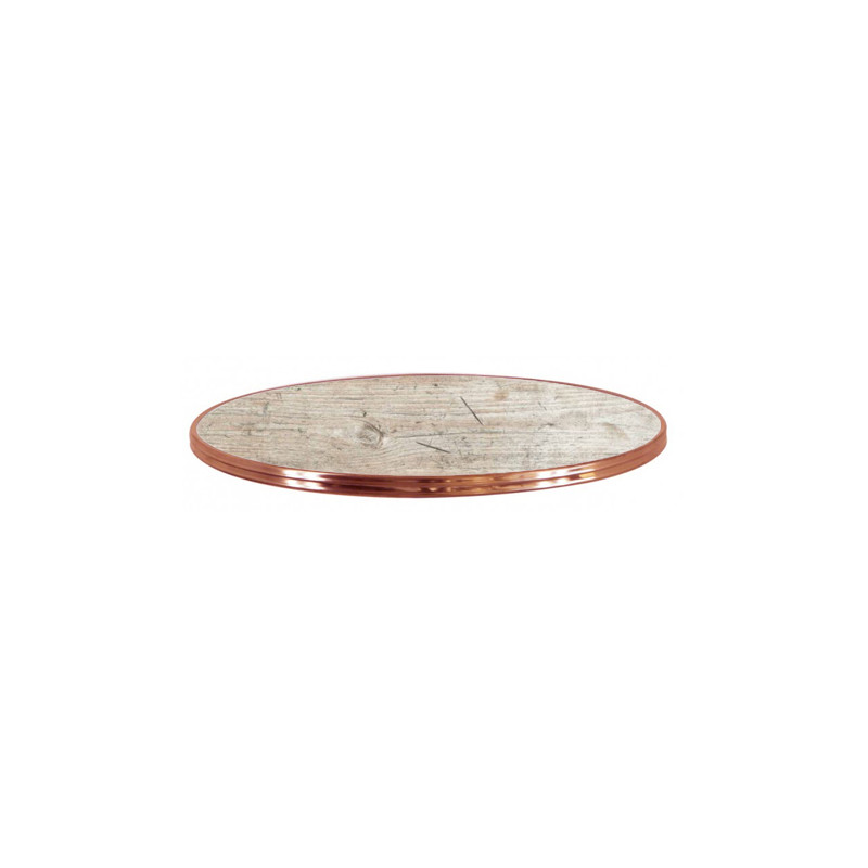 Plateau Stratifié Moulé SOLO-CERCLE-CUIVRE Plateau Stratifié Moulé SOLO-CERCLE-CUIVRE
